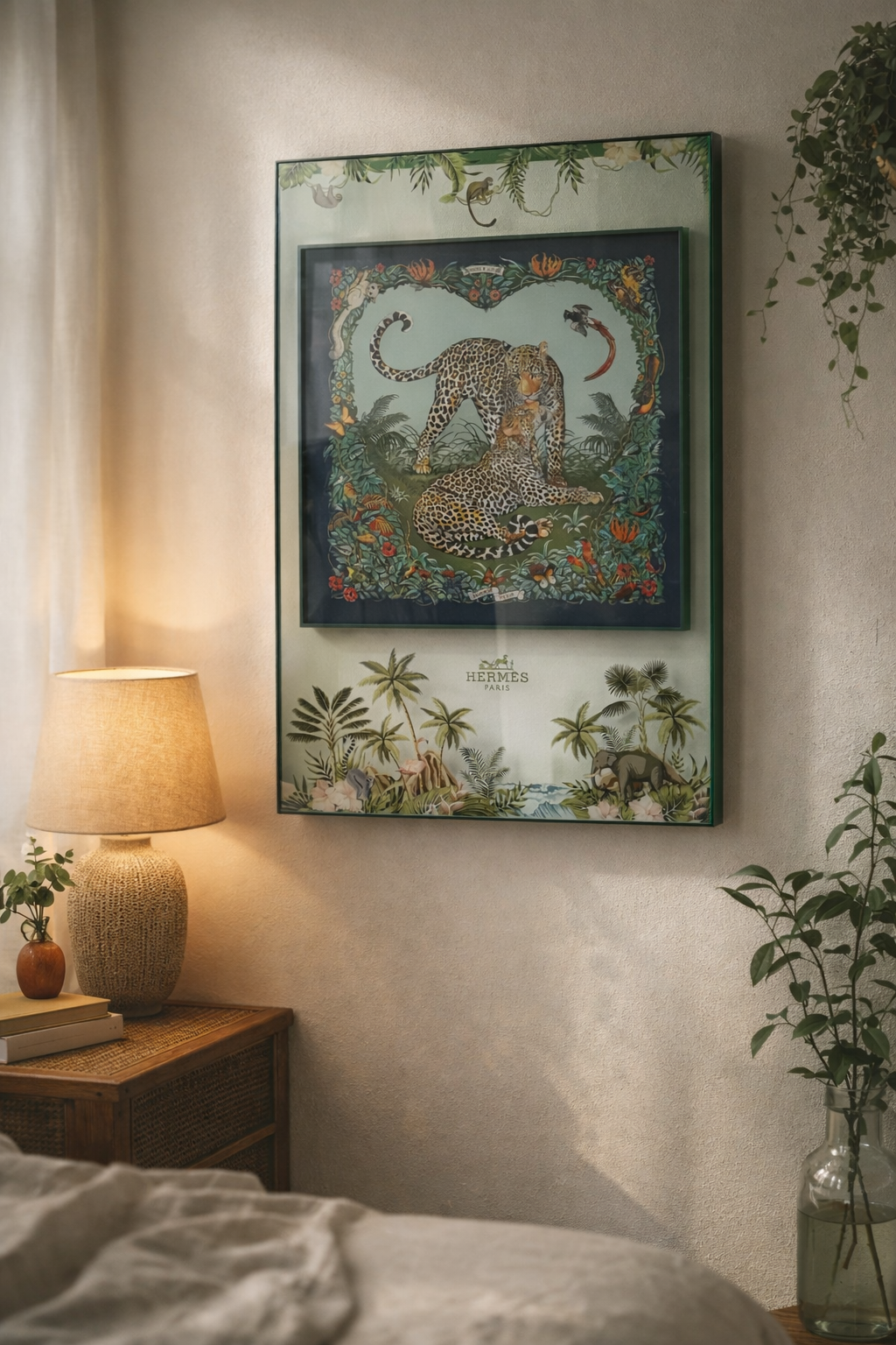 Tableau Jungle Tropicale – Léopards & Nature Sauvage