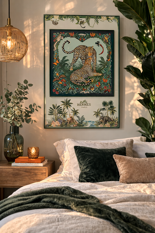 Tableau Jungle Tropicale – Léopards & Nature Sauvage