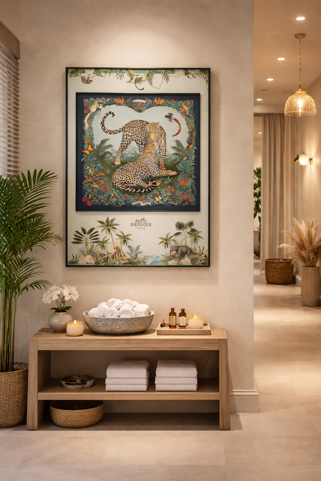 Tableau Jungle Tropicale – Léopards & Nature Sauvage