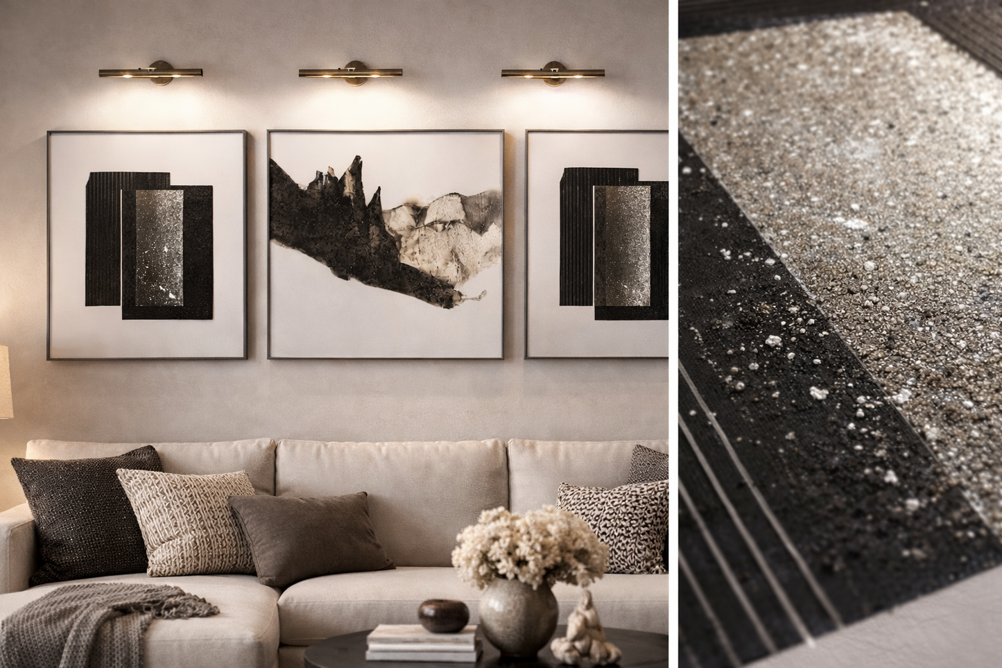 Tableau Échos de l'ombre