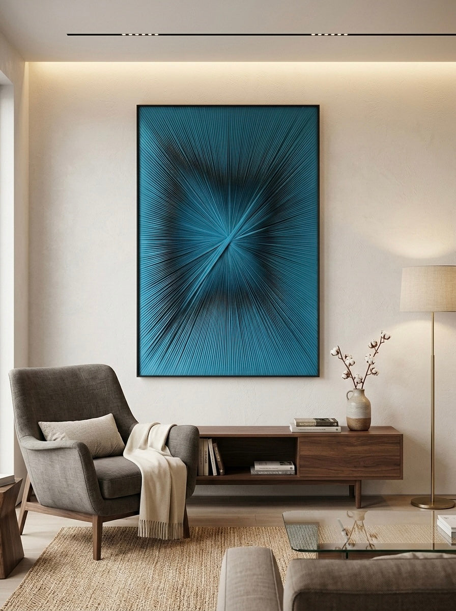 Tableau Éclat Azur