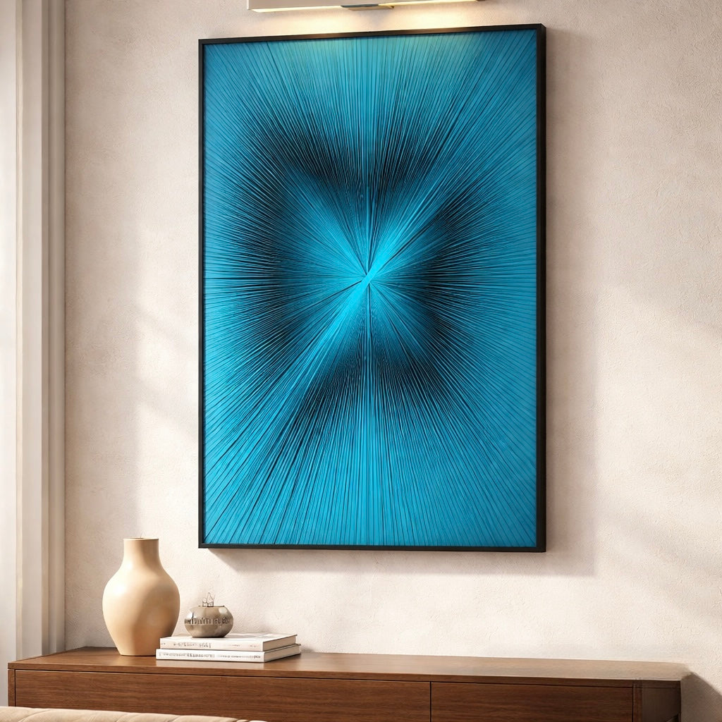 Tableau Éclat Azur