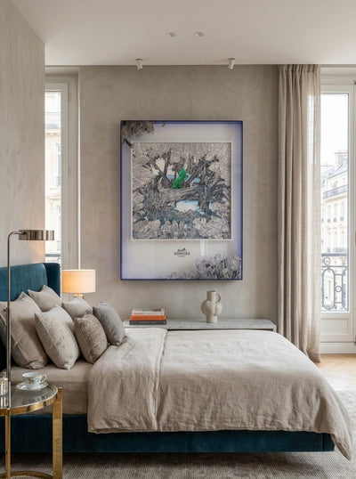 Tableau Licorne Émeraude