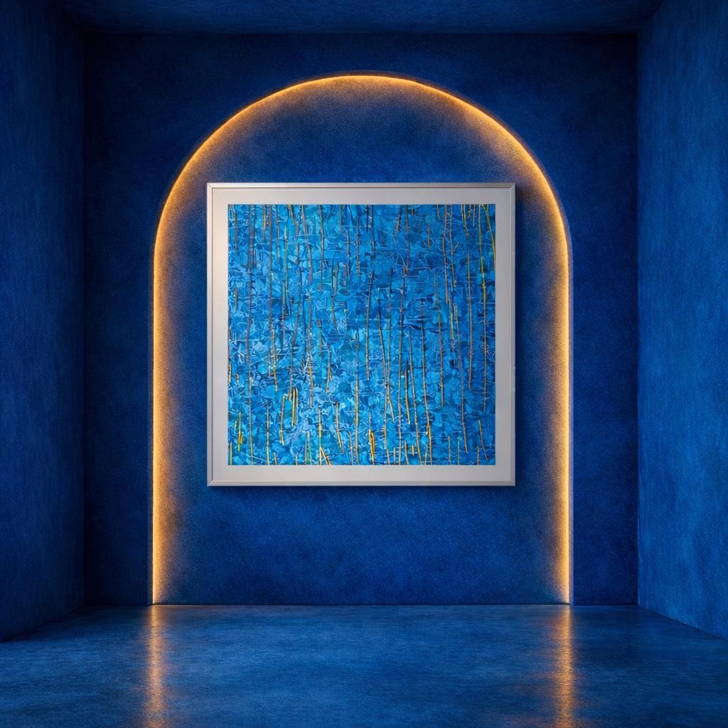 Tableau Horizon Bleu