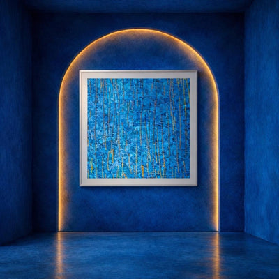 Tableau Horizon Bleu