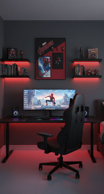 Tableau 3D Marvel Avengers & Spider-Man