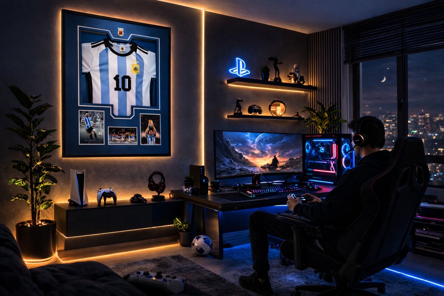 Duo Cadres Lionel Messi – Collection Légende & Ballon d’Or