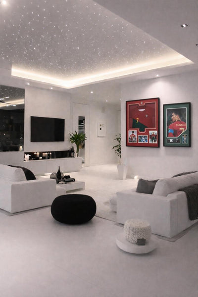 Duo Encadré Cristiano Ronaldo – Pièce Décorative Haut de Gamme